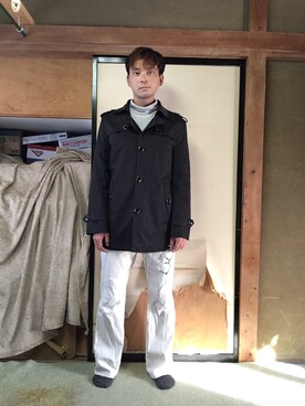 「abcd（ナシ）のアイテム（ジャケット/アウター）」を使った、わっきいさん（メンズ・172cm）の冬コーディネート