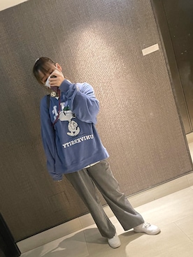 「oversize」｜りつ♡さん（レディース・167cm）の冬コーディネート