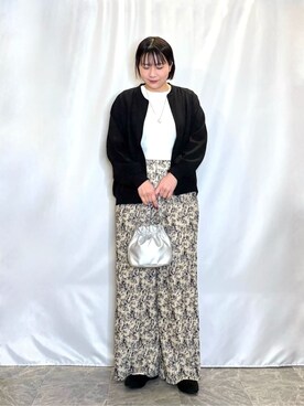 「Airpapel（エアパペル）のアイテム」を使った、ネリさん（レディース・162cm）の春コーディネート