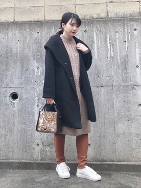 ネリさん（レディース・162cm）の冬コーディネート