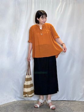 ネリさん(レディース・162cm)の夏コーディネート
