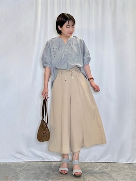 ネリさん(レディース・162cm)の夏コーディネート