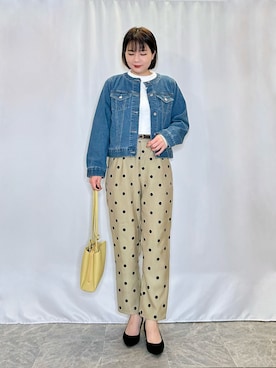 「DRESKIP（ドレスキップ）のアイテム（ジャケット/アウター）」を使った、ネリさん（骨格ナチュラル・レディース・162cm）の冬コーディネート