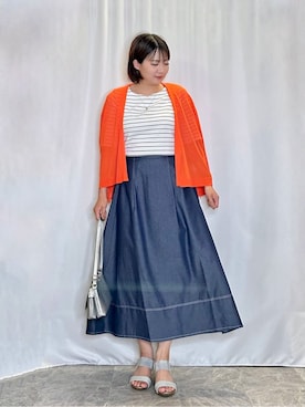 ネリさん(レディース・162cm)の夏コーディネート