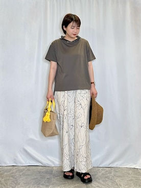 「DRESKIP（ドレスキップ）のアイテム」を使った、ネリさん（骨格ナチュラル・レディース・162cm）の春コーディネート