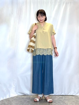 ネリさん(レディース・162cm)の夏コーディネート