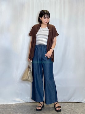 ネリさん(レディース・162cm)の夏コーディネート