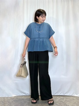 ネリさん(レディース・162cm)の夏コーディネート