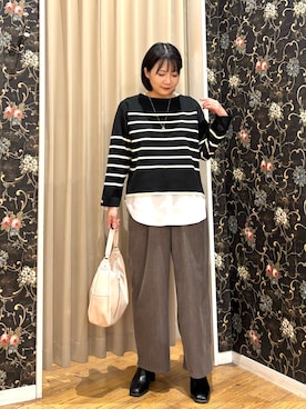 ネリさん（レディース・163cm）の秋コーディネート