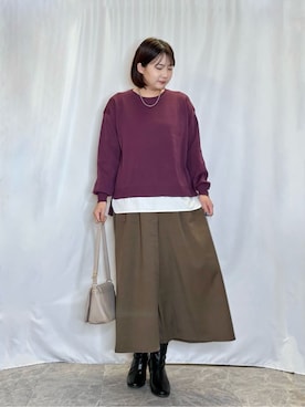 ネリさん（レディース・162cm）の秋コーディネート