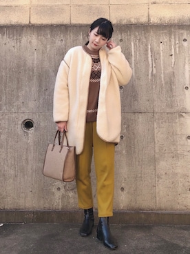 ネリさん（レディース・162cm）の冬コーディネート