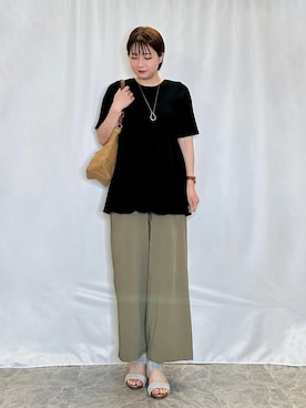 「DRESKIP（ドレスキップ）のアイテム」を使った、ネリさん（骨格ナチュラル・レディース・162cm）の春コーディネート
