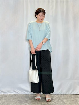 「DRESKIP（ドレスキップ）のアイテム」を使った、ネリさん（骨格ナチュラル・レディース・162cm）の春コーディネート