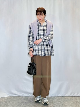 「DRESKIP（ドレスキップ）のアイテム」を使った、ネリさん（骨格ナチュラル・レディース・162cm）の春コーディネート