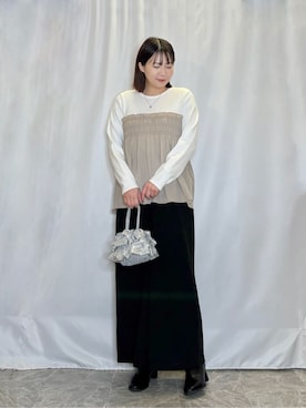 ネリさん(レディース・162cm)の冬コーディネート