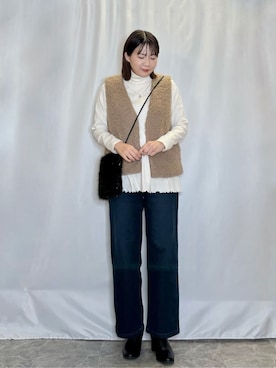 ネリさん(レディース・162cm)の冬コーディネート