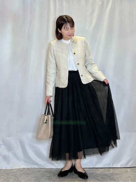 ネリさん（レディース・162cm）の春コーディネート
