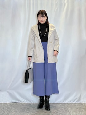 ネリさん(レディース・162cm)の冬コーディネート