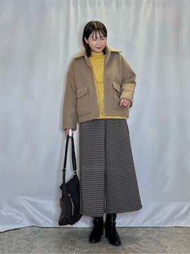 ネリさん（レディース・162cm）の冬コーディネート