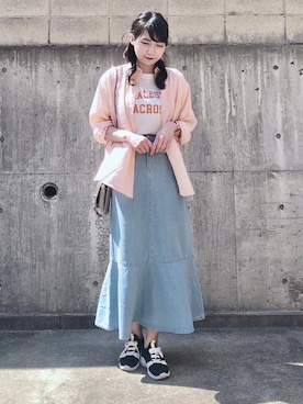 ネリさん(レディース・162cm)の春コーディネート