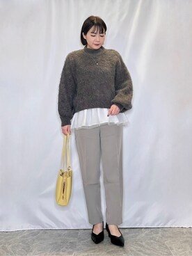 ネリさん(レディース・162cm)の冬コーディネート
