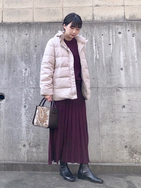 ネリさん（レディース・162cm）の冬コーディネート