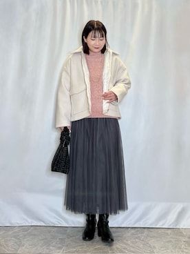 ネリさん（レディース・162cm）の冬コーディネート