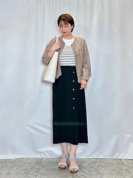 ネリさん（レディース・162cm）の春コーディネート