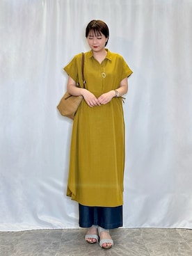 「DRESKIP（ドレスキップ）のアイテム」を使った、ネリさん（骨格ナチュラル・レディース・162cm）の春コーディネート