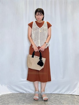 ネリさん(レディース・162cm)の夏コーディネート