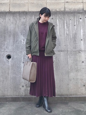 ネリさん（レディース・162cm）の冬コーディネート