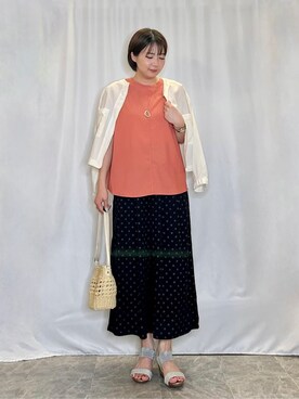 ネリさん(レディース・162cm)の夏コーディネート