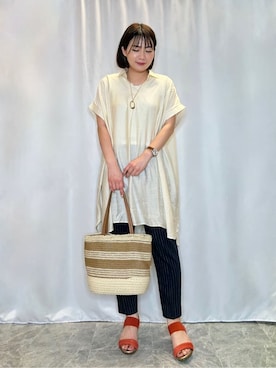 ネリさん(レディース・162cm)の夏コーディネート