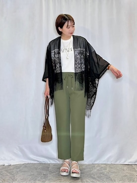 ネリさん(レディース・162cm)の夏コーディネート