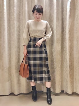 ネリさん（レディース・162cm）の秋コーディネート