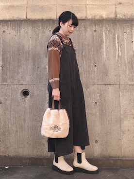 ネリさん（レディース・162cm）の冬コーディネート