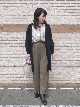 ネリさん（レディース・162cm）の秋コーディネート