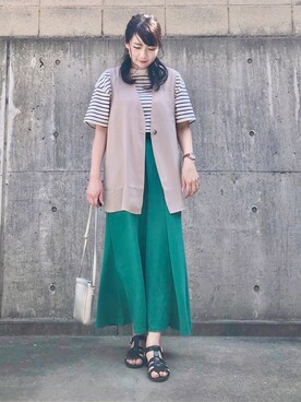 ネリさん（レディース・162cm）の春コーディネート