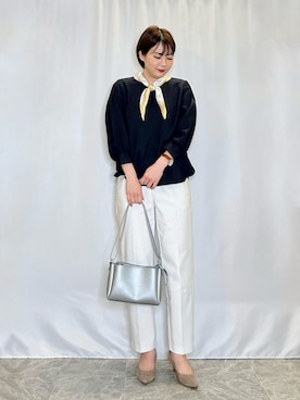 「DRESKIP（ドレスキップ）のアイテム」を使った、ネリさん（骨格ナチュラル・レディース・162cm）の春コーディネート