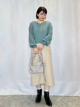 ネリさん（レディース・162cm）の冬コーディネート