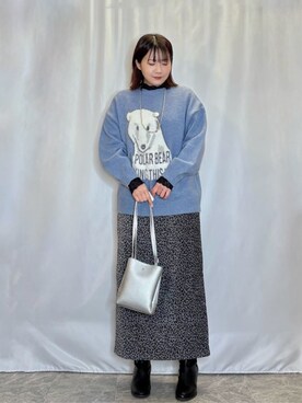 ネリさん（レディース・162cm）の冬コーディネート