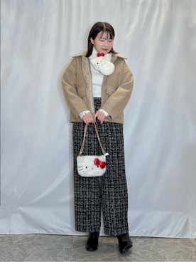ネリさん(レディース・162cm)の冬コーディネート