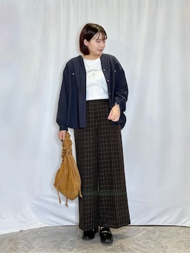 ネリさん(レディース・162cm)の秋コーディネート