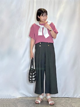 ネリさん(レディース・162cm)の夏コーディネート