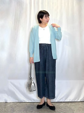 「Rubyrivet（ルビーリベット）のアイテム」を使った、ネリさん（レディース・162cm）の春コーディネート
