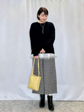 ネリさん(レディース・162cm)の冬コーディネート