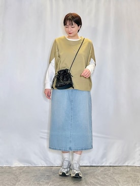 ネリさん(レディース・162cm)の春コーディネート
