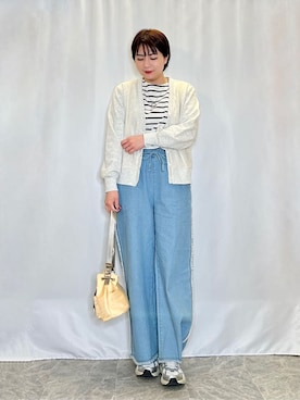 「Lee（リー）のアイテム（バッグ）」を使った、ネリさん（レディース・162cm）の春コーディネート