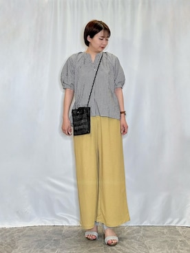 「DRESKIP（ドレスキップ）のアイテム」を使った、ネリさん（骨格ナチュラル・レディース・162cm）の春コーディネート