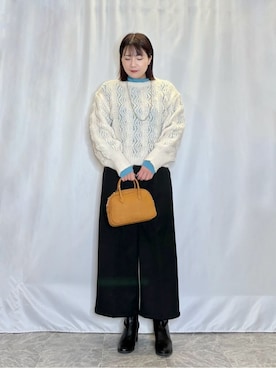 ネリさん(レディース・162cm)の冬コーディネート